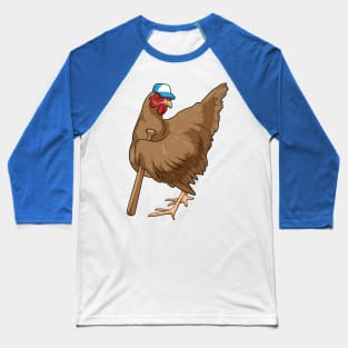 Chicken Baseball Baseball bat Baseball T-Shirt